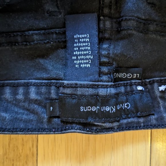 Calvin Klein Grey Jeans 3/30 - Picture 3 of 4